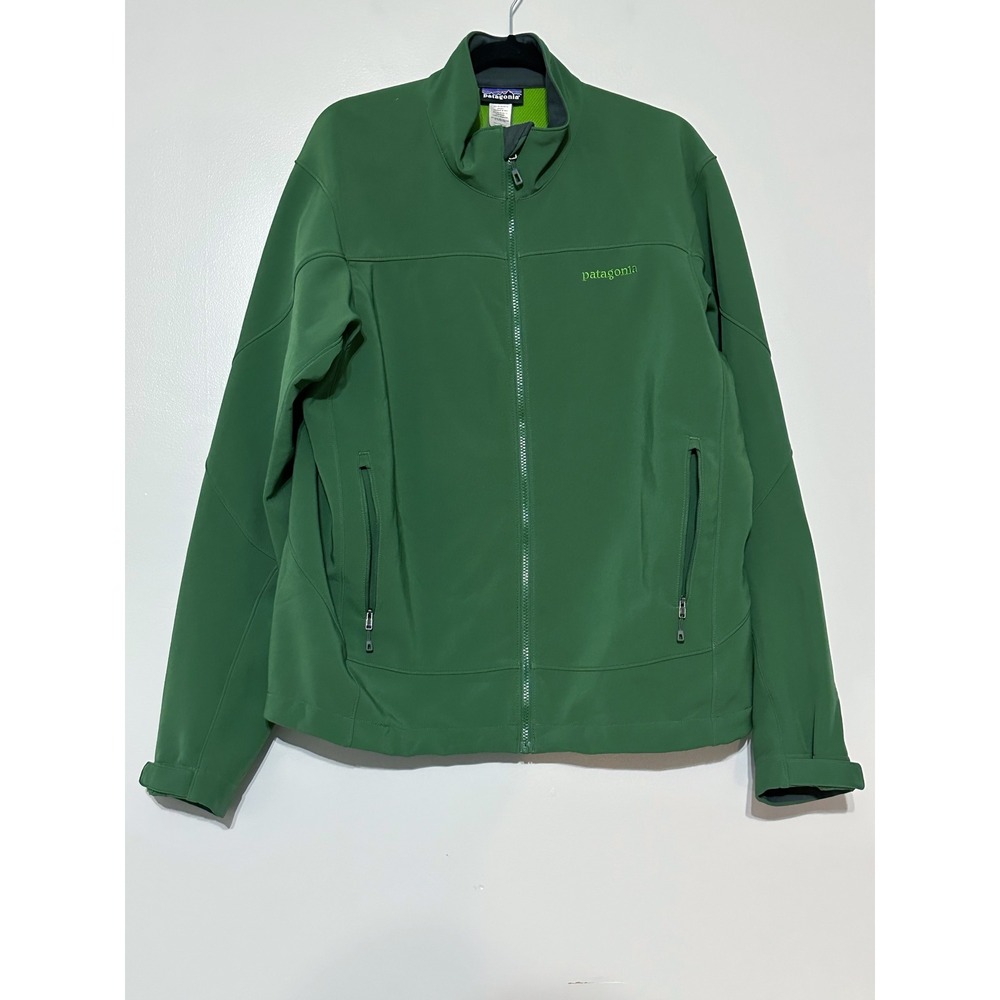 Patagonia Men's Adze Softshell Jacket in Green Size Large‎